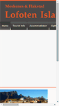 Mobile Screenshot of lofoten-info.no